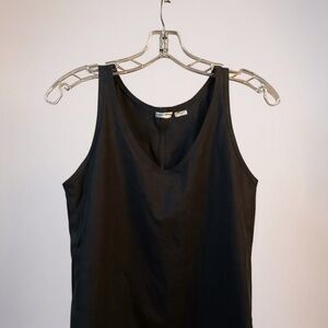 Christian Siriano Black Sleeveless Tank Top